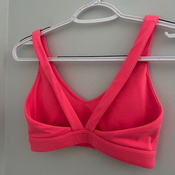 Bright Coral Pink Arie Sports Bra with Padding Size Small - Picture 5 of 8